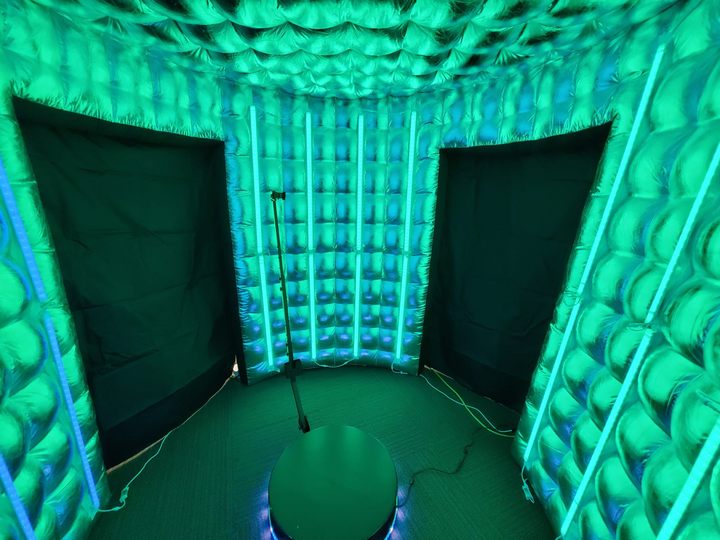 360 Inflatable Booth Inside