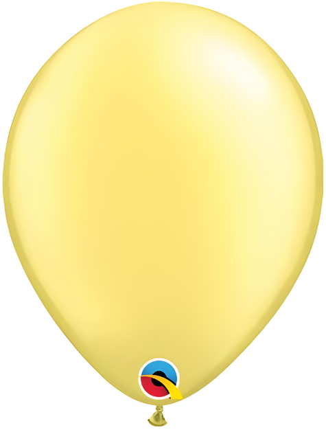 Baby Yellow Latex Balloon