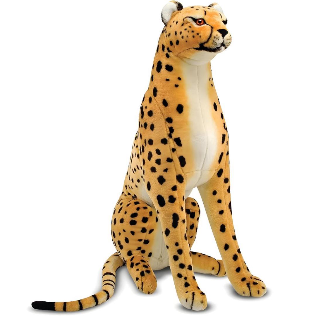 Large Safari Cheetah Stuffed Toy