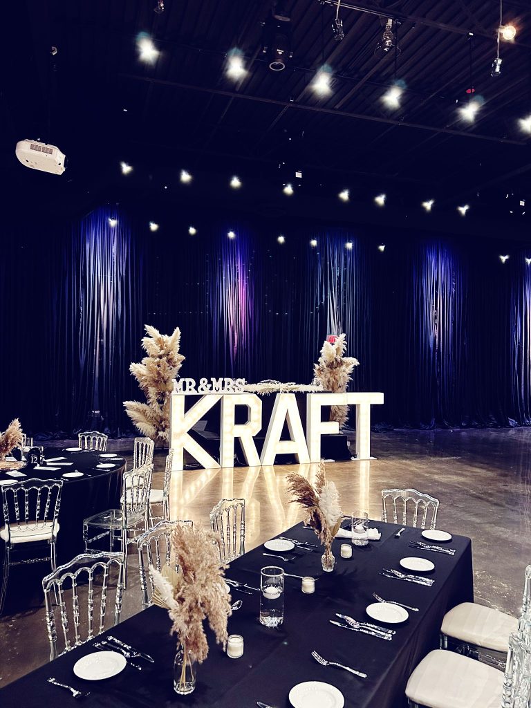 Rent Marquee letters in St. Catharines for weddings